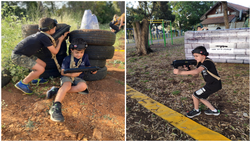 קומנדו לייזר טאג הפעלת יום הולדת לגדול